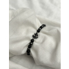 Bransoletka z kamieni z kotwicą 17cm